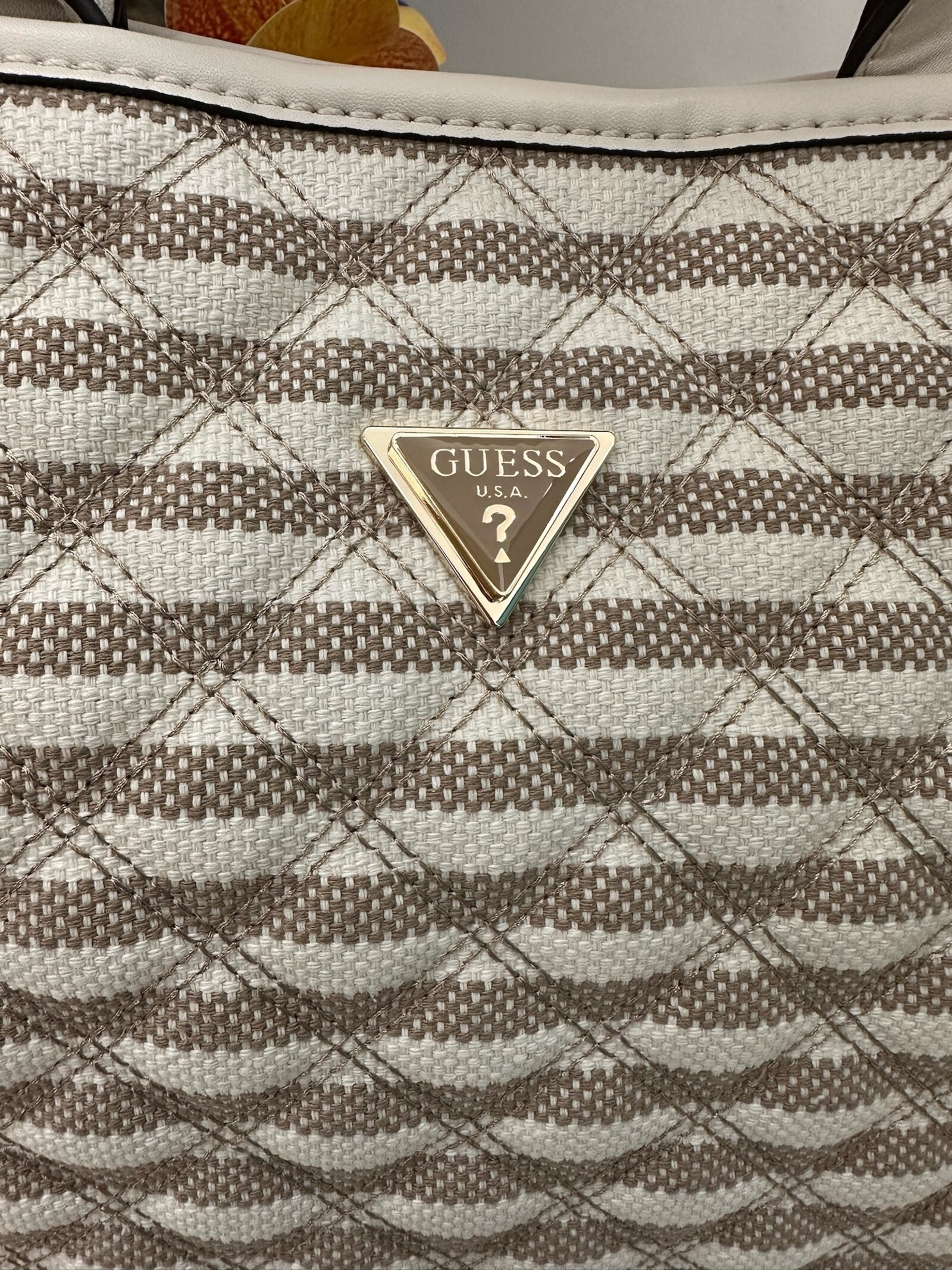 Guess 2 in 1 tote bag Giully Guess Taupe Multi 1143