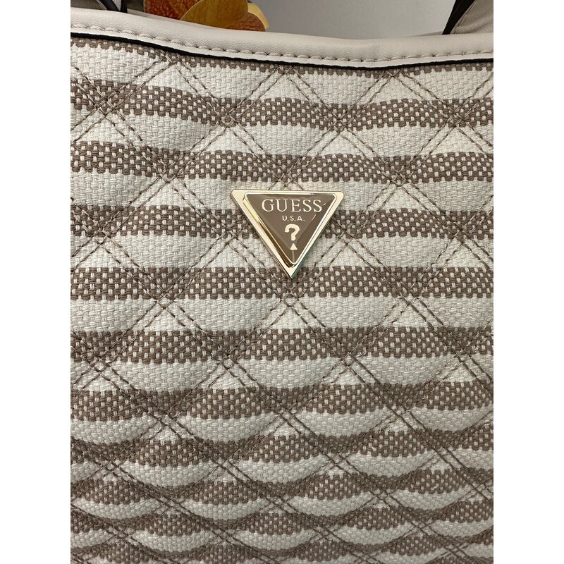 2 in 1 tote bag Giully Guess Taupe Multi 1143