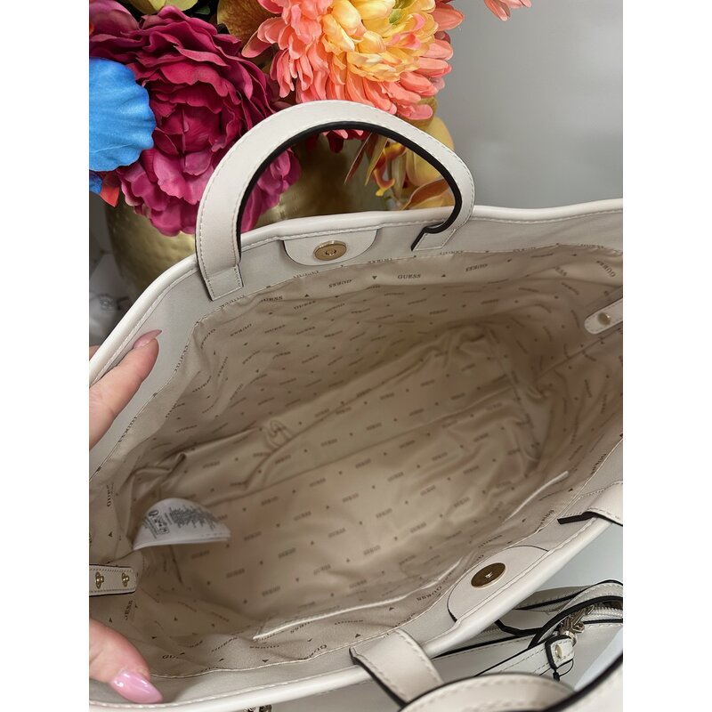 2 in 1 tote bag Giully Guess Taupe Multi 1143