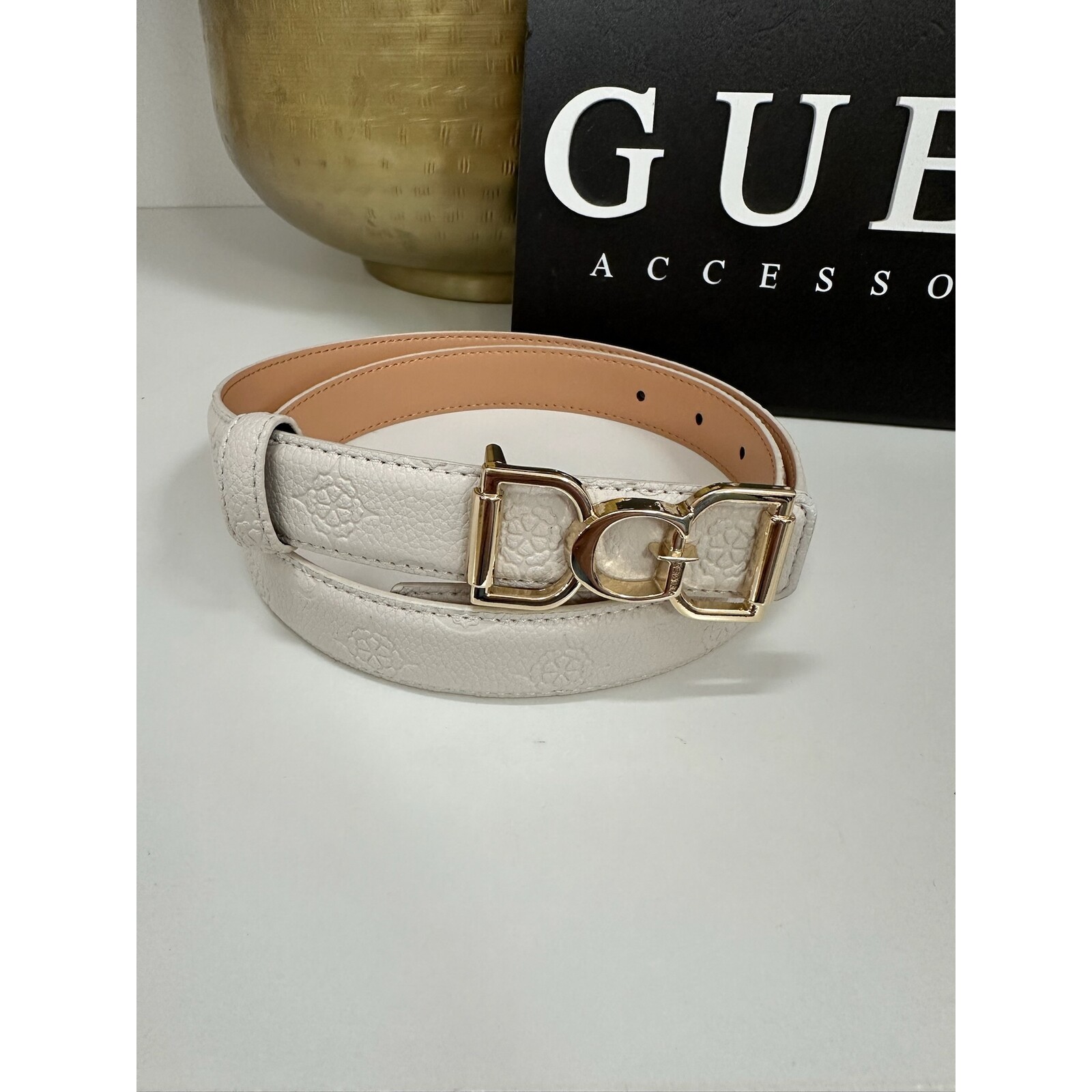 Guess Belt Anise Logo Stone Guess 1170