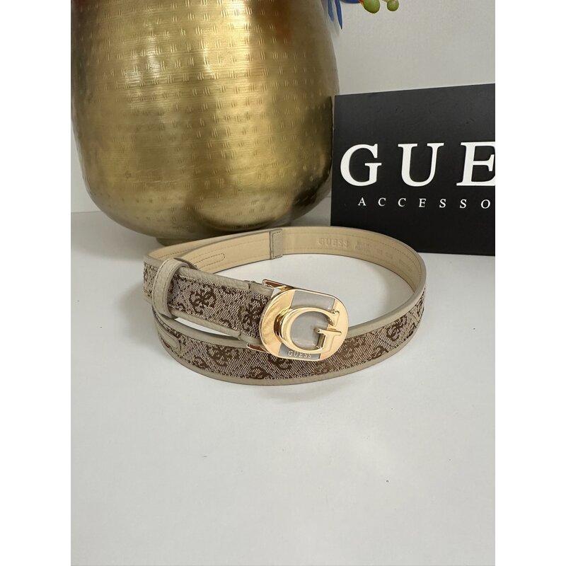Belt Jessa Latte Logo Guess 1130