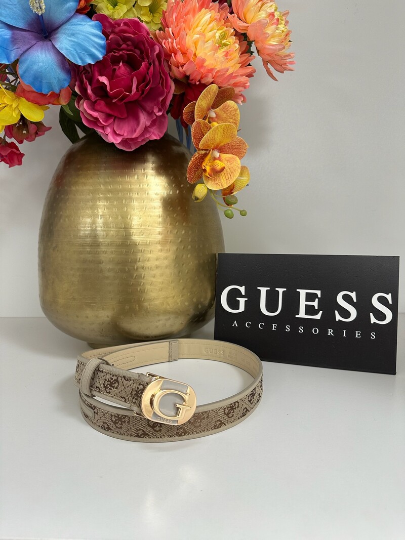 Belt Jessa Latte Logo Guess 1130