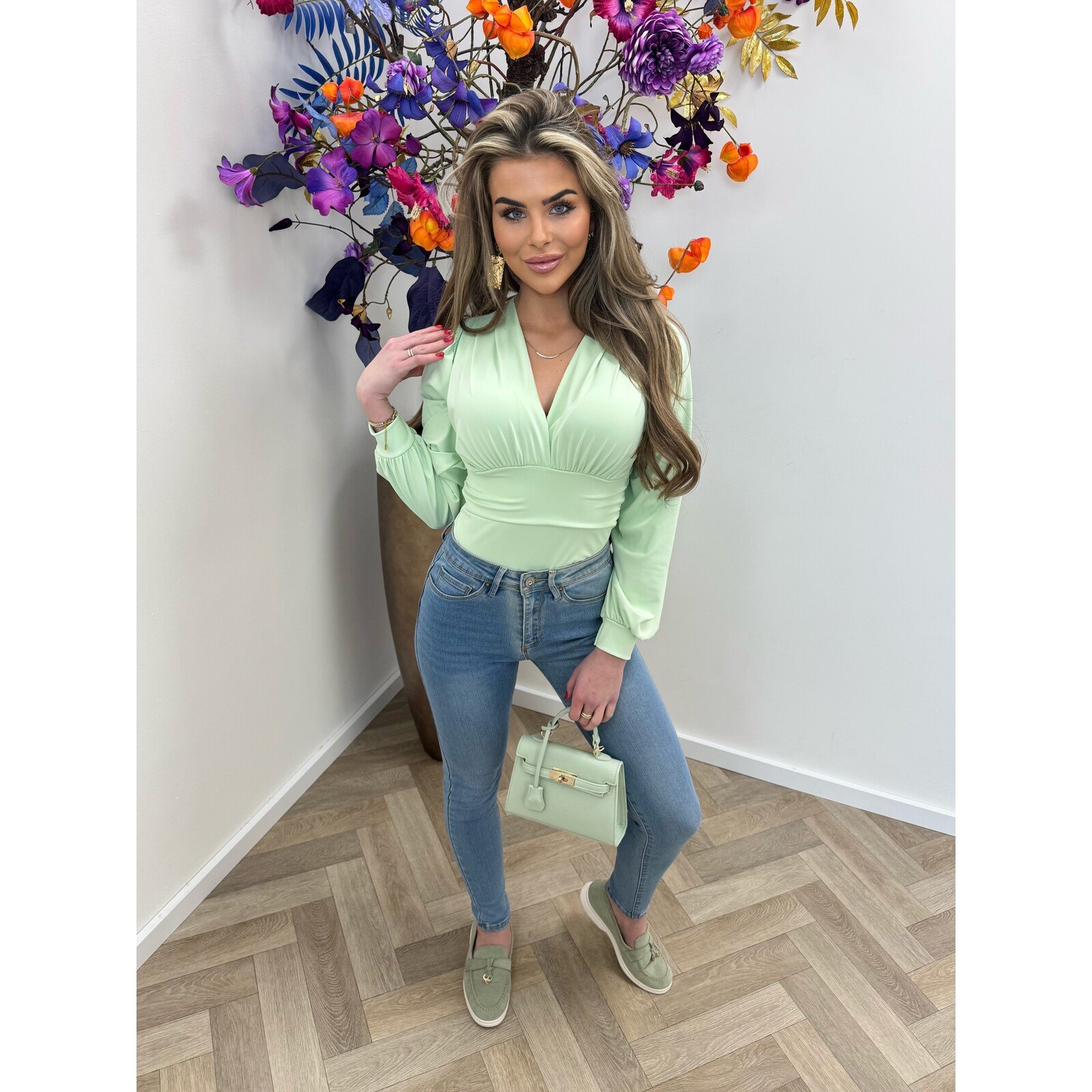 Body Kiki smock Mint