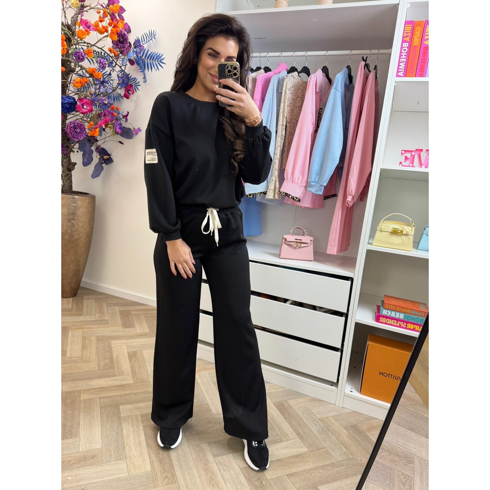 2 delig pak New design embleem Black