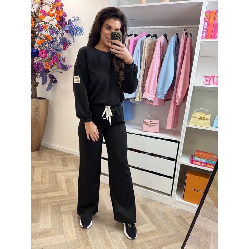 2 delig pak New design embleem Black