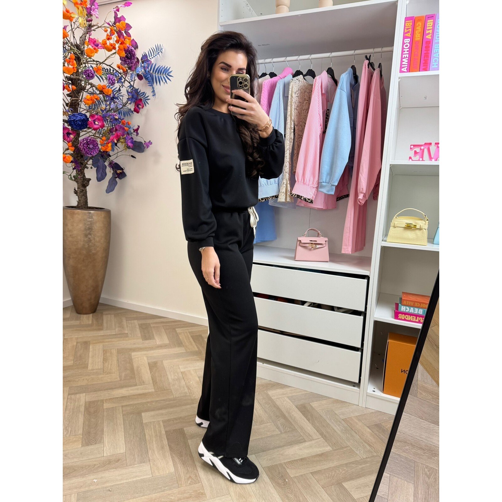 2 delig pak New design embleem Black