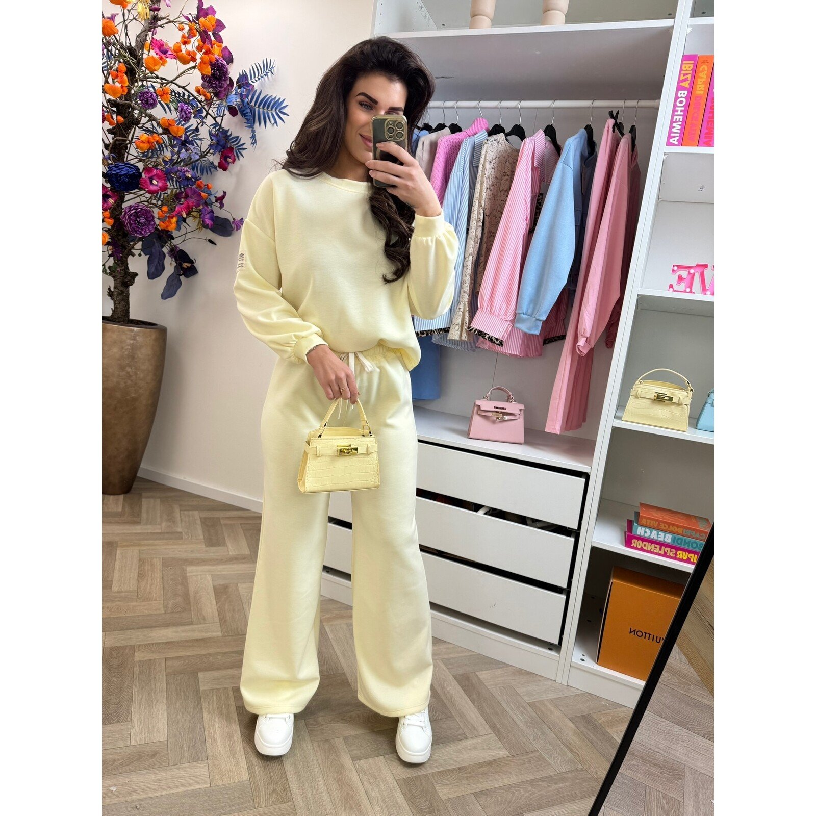 2 delig pak New design embleem Yellow