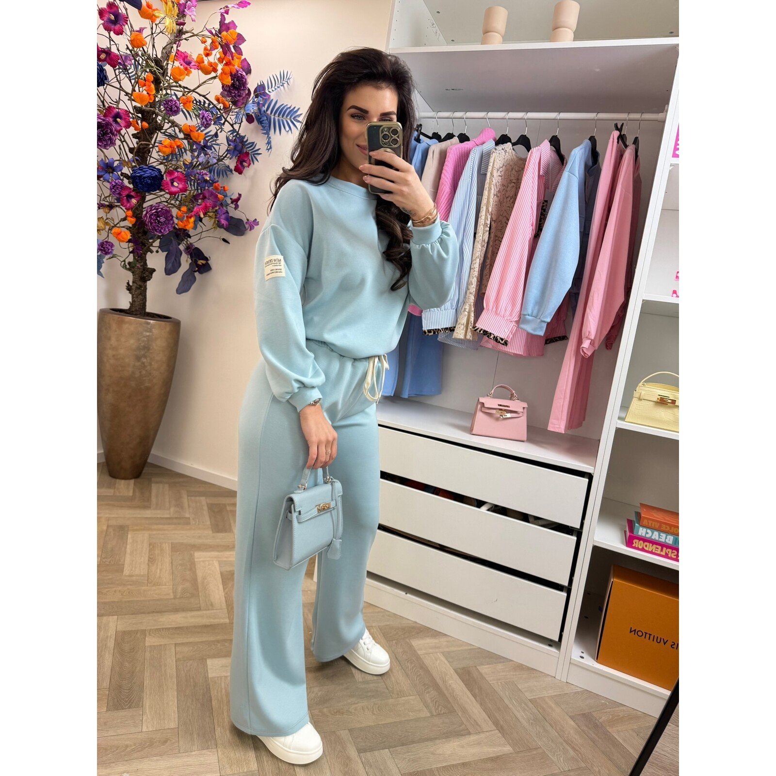 2 delig pak New design embleem Light Blue