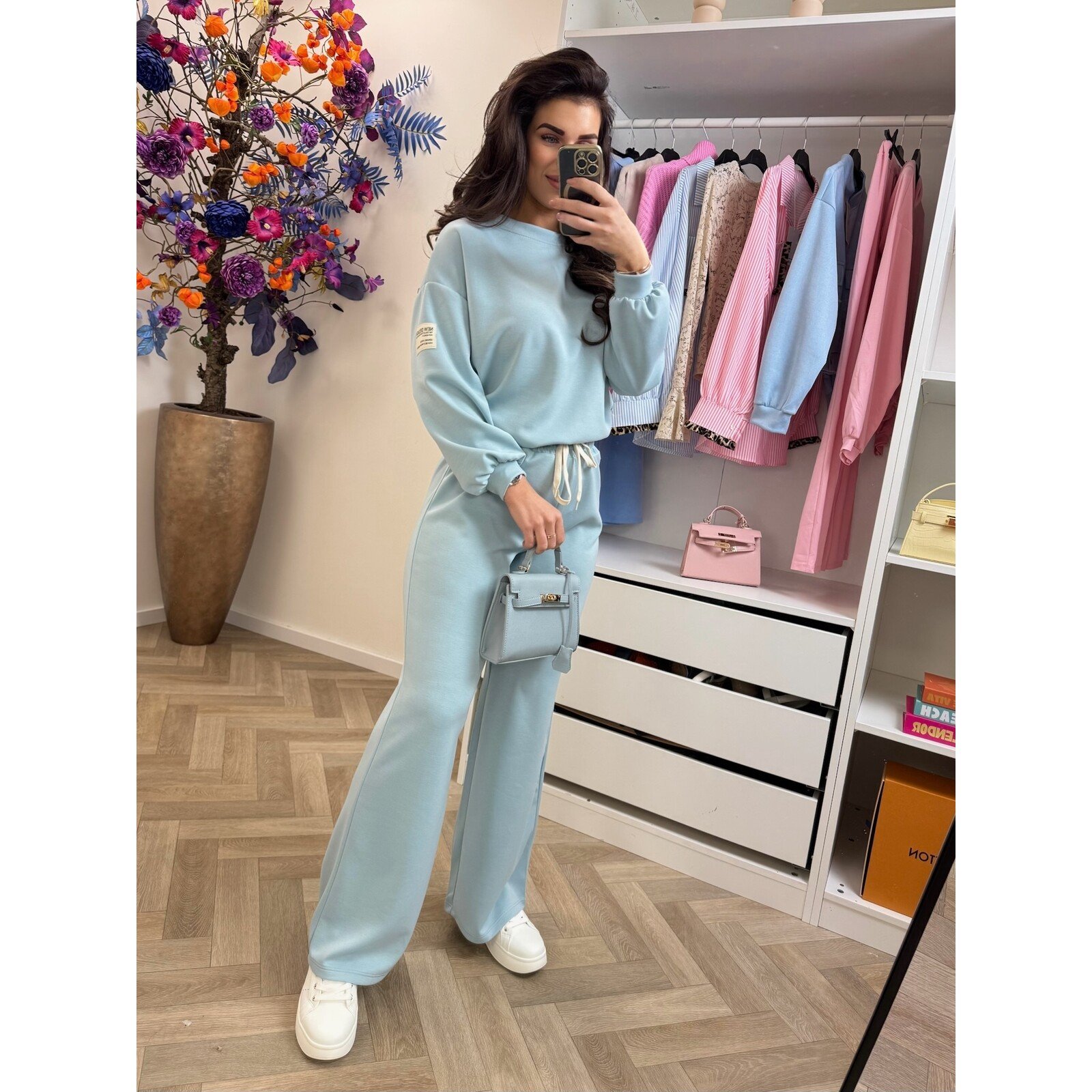 2 delig pak New design embleem Light Blue