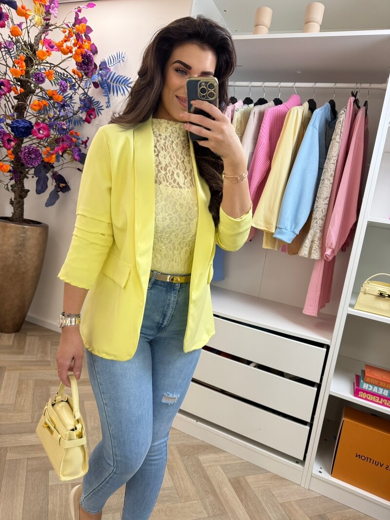 Blazer sunshine smock Yellow