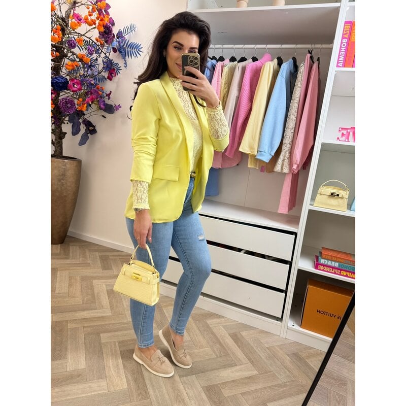 Blazer sunshine smock Yellow
