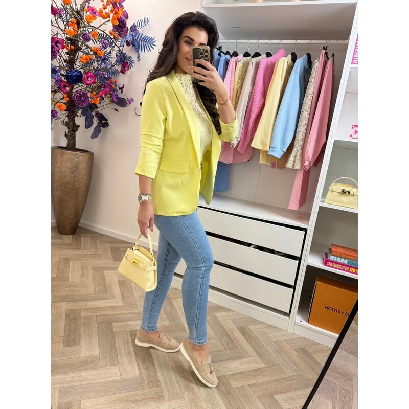 Blazer sunshine smock Yellow