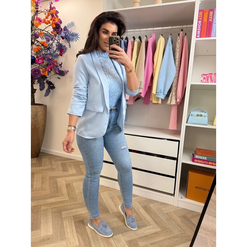 Blazer sunshine smock Light Blue