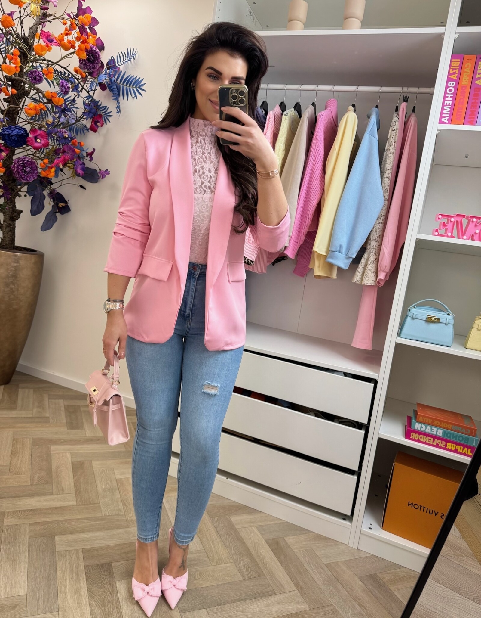 Blazer sunshine smock  Pink