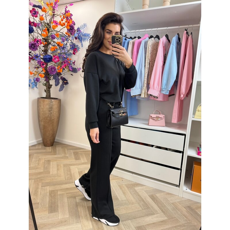 2 delig pak basic comfy Black