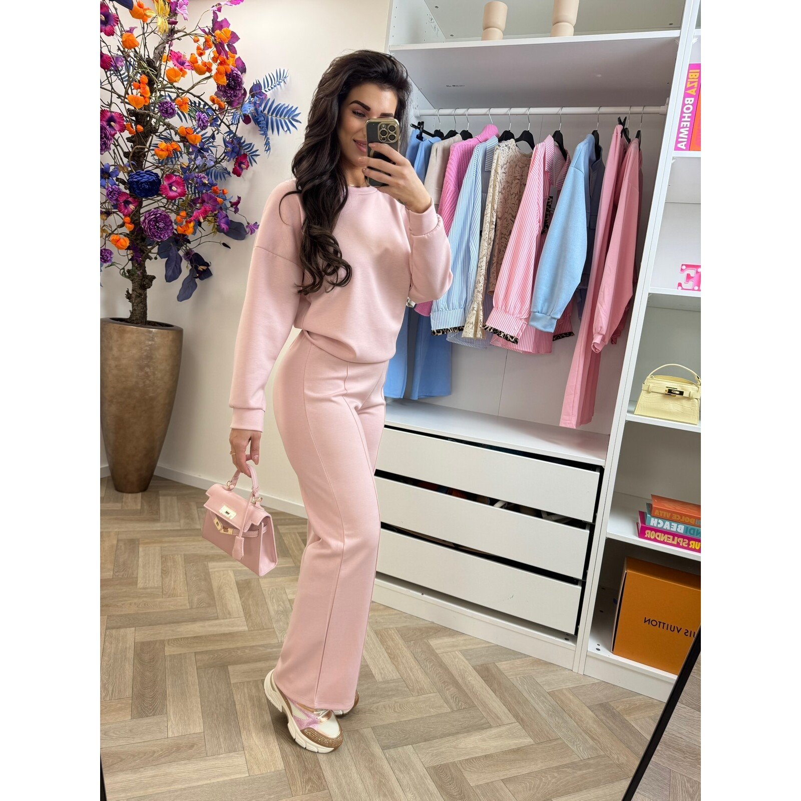 2 delig pak basic comfy Old Pink