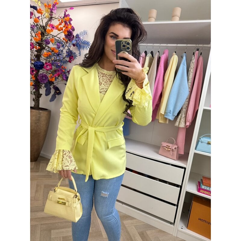 Blazer Jacket Sunny Yellow