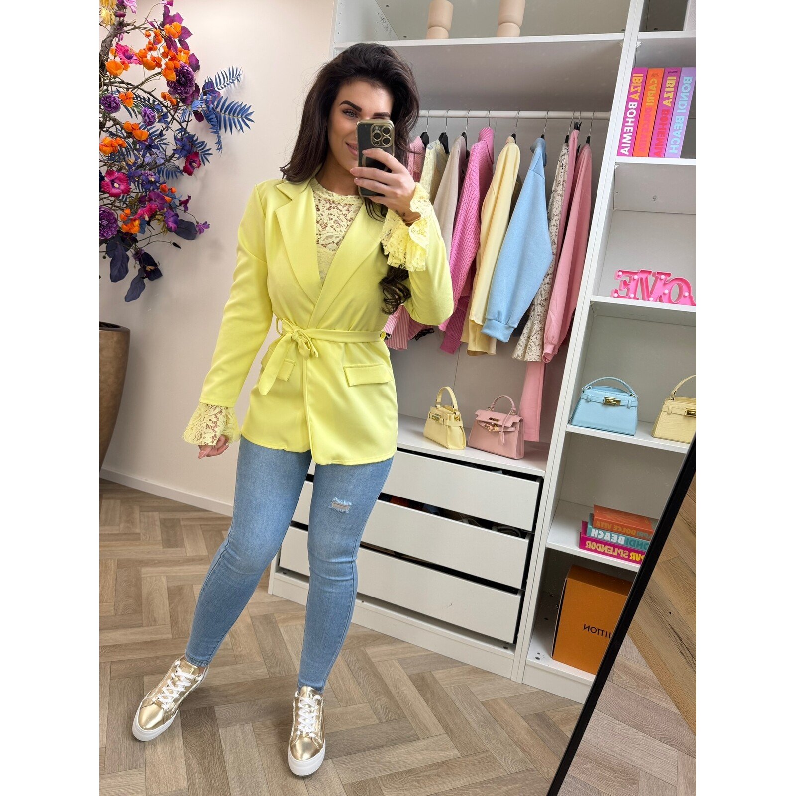 Blazer Jacket Sunny Yellow