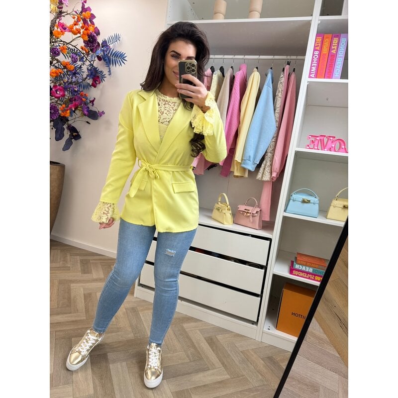 Blazer Jacket Sunny Yellow