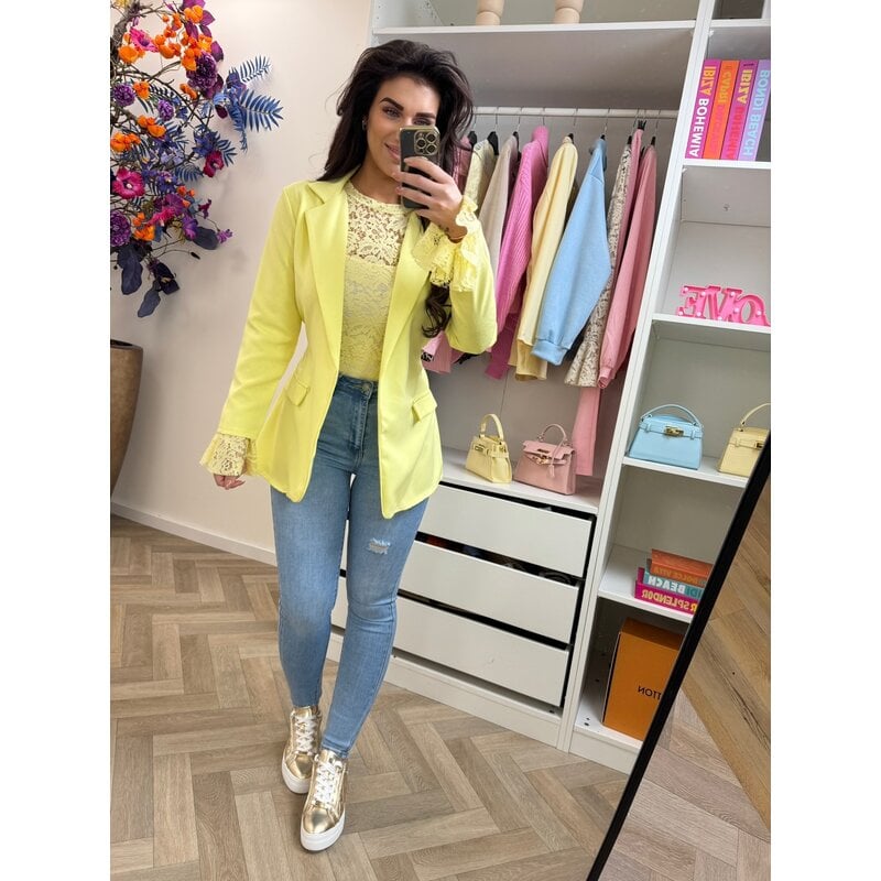 Blazer Jacket Sunny Yellow