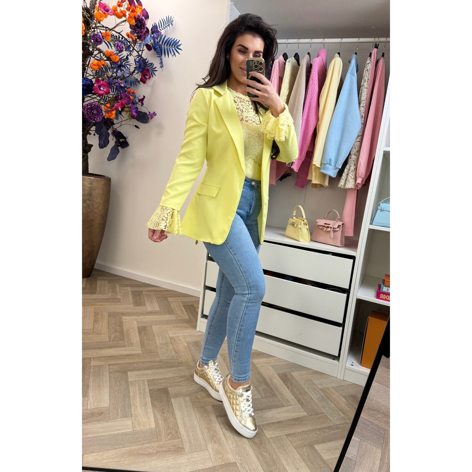 Blazer Jacket Sunny Yellow
