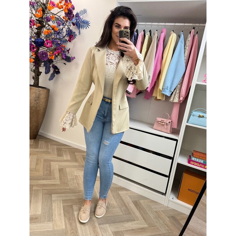 Blazer Jacket Sunny Beige