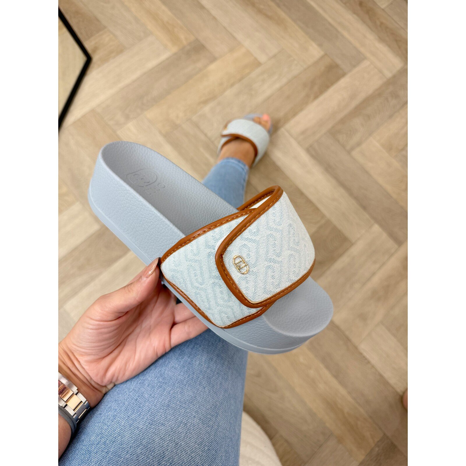 Liu-Jo Slippers Mykonos Denim Liu Jo 1892