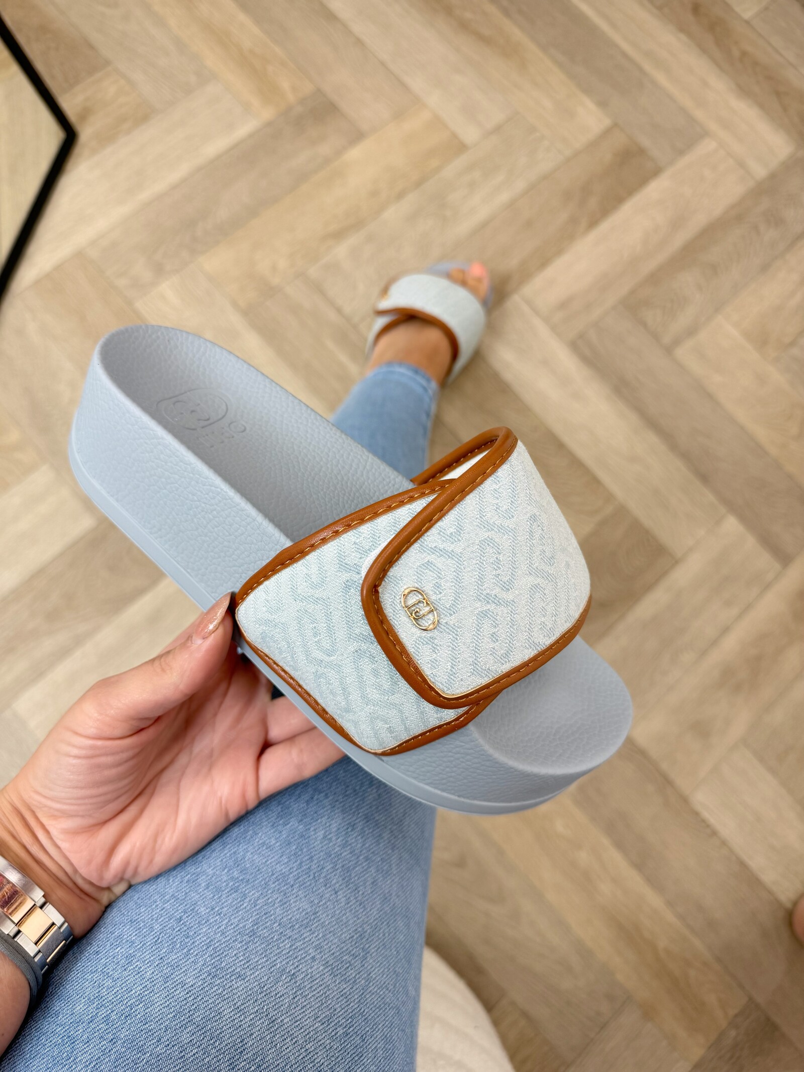 Liu-Jo Slippers Mykonos Denim Liu Jo 1892