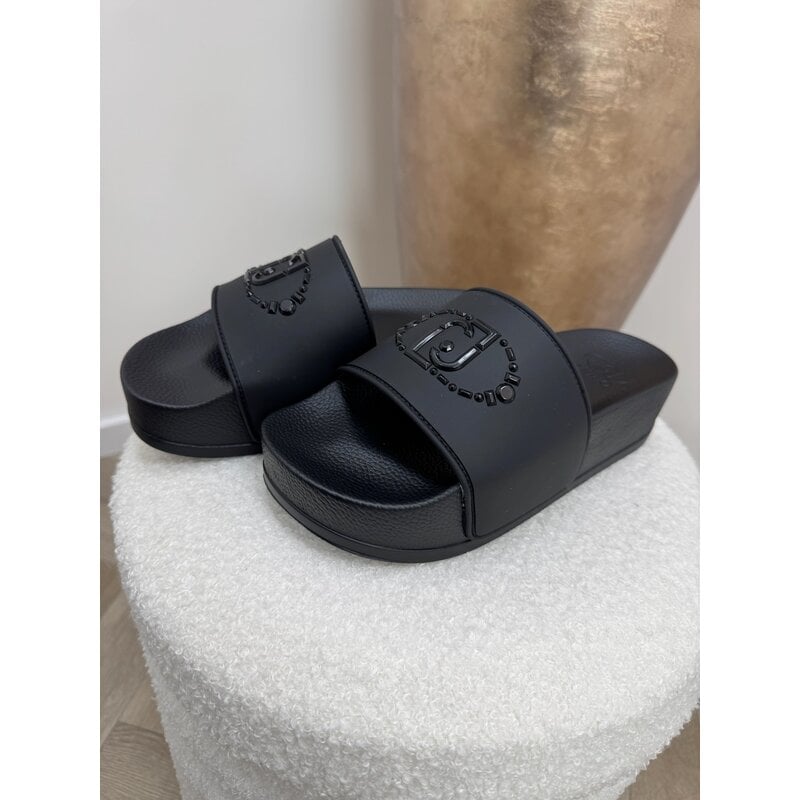 Slippers Mykonos Black Liu Jo 1890