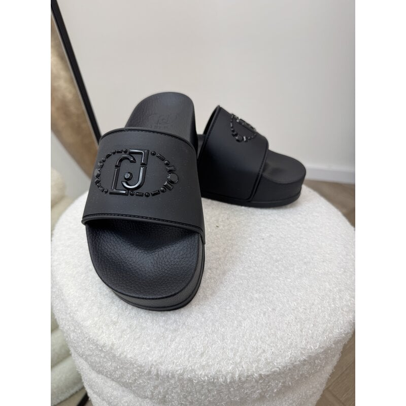 Slippers Mykonos Black Liu Jo 1890