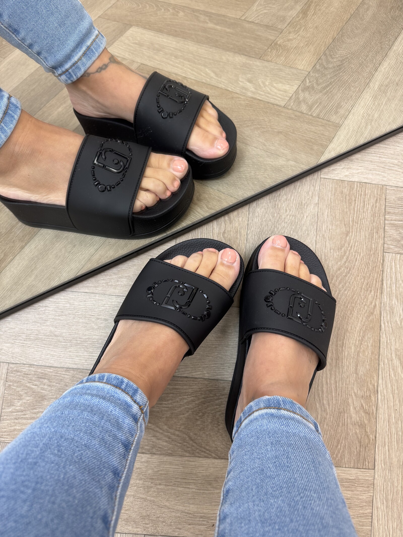 Liu-Jo Slippers Mykonos Black Liu Jo 1890