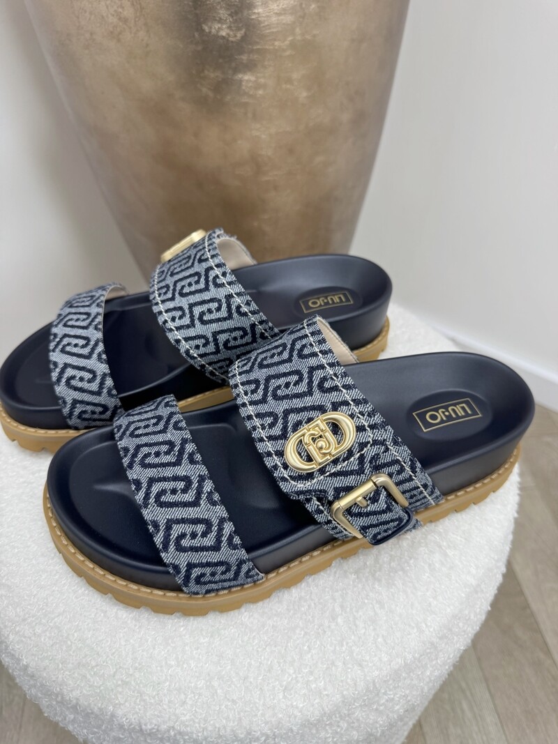 Slippers Livia Monogram Denim Liu Jo 1901