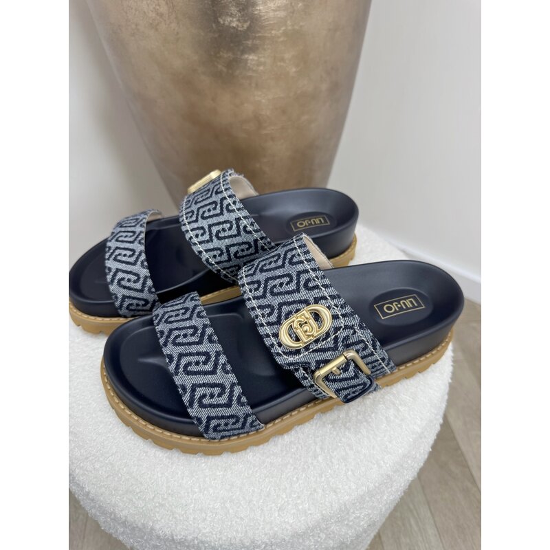 Slippers Livia Monogram Denim Liu Jo 1901