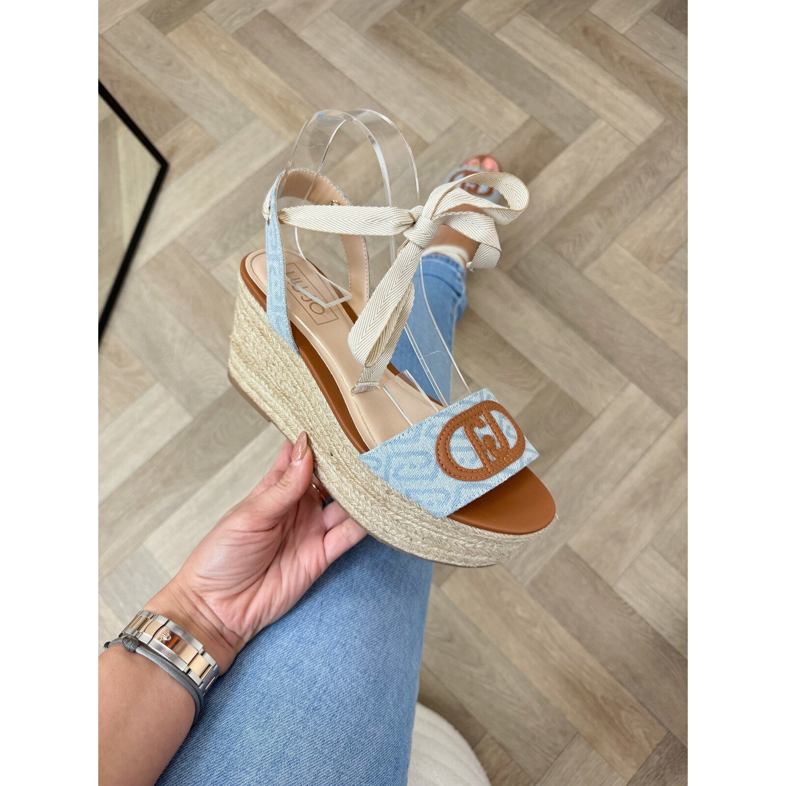 Liu-Jo Sleehak Monogram Denim Bali Liu Jo 1902