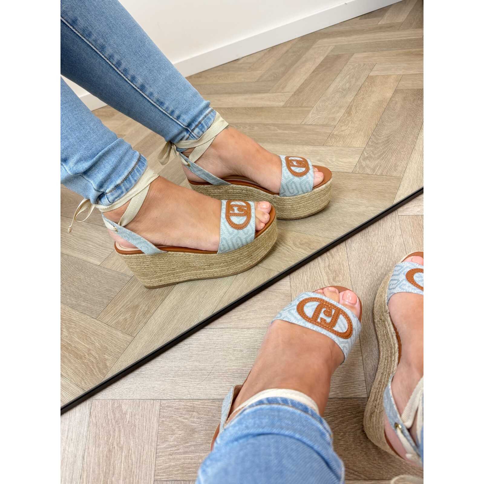 Liu-Jo Sleehak Monogram Denim Bali Liu Jo 1902