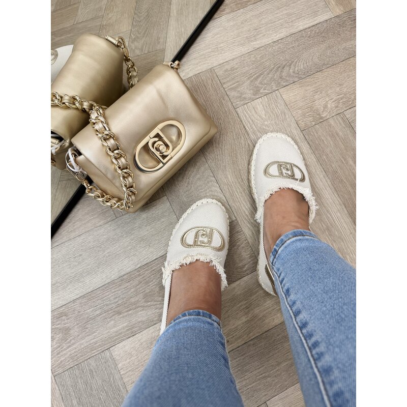 espadrilles Capri Canvas Metallic gold Liu Jo 1904