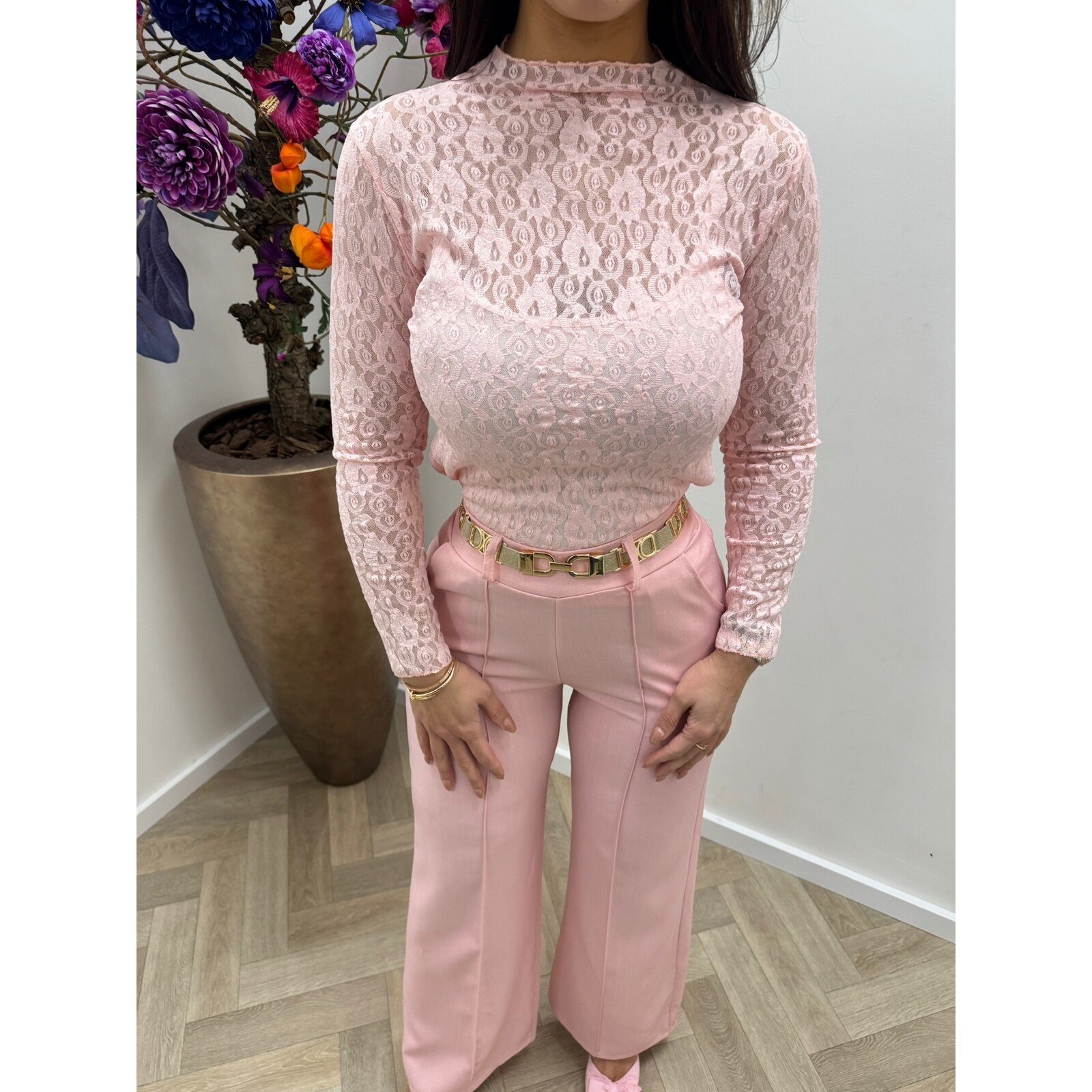 Top Sacha Lace Pink