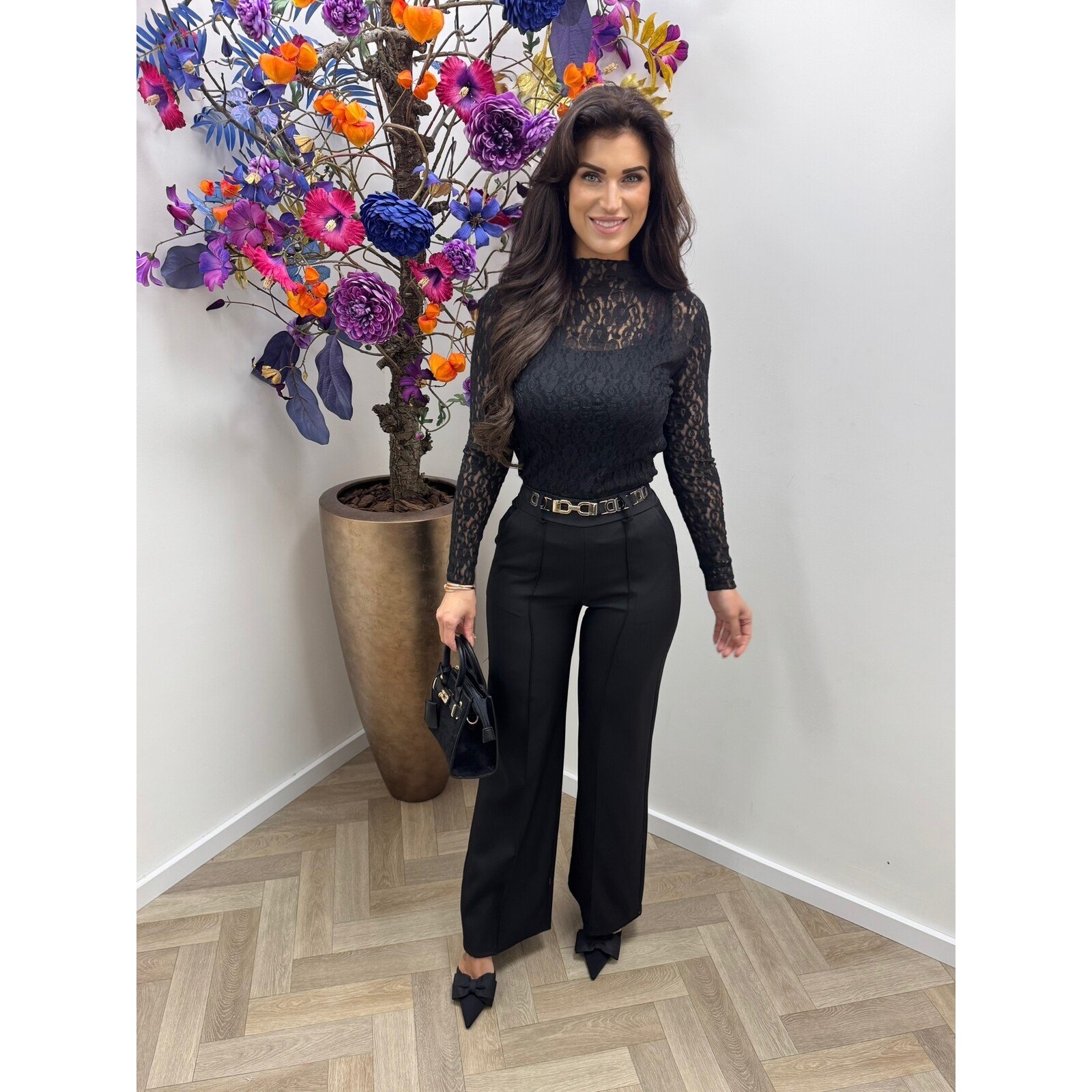 Top Sacha Lace Black