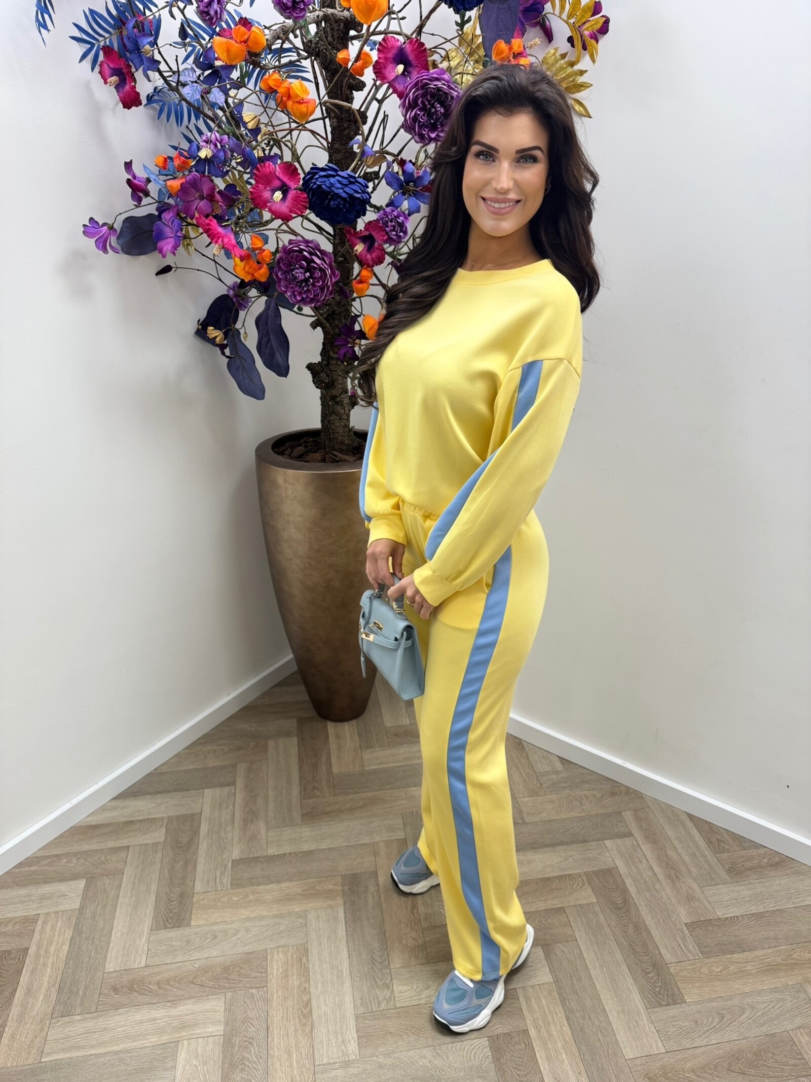 2 delig joggingspak Senna Bies Yellow