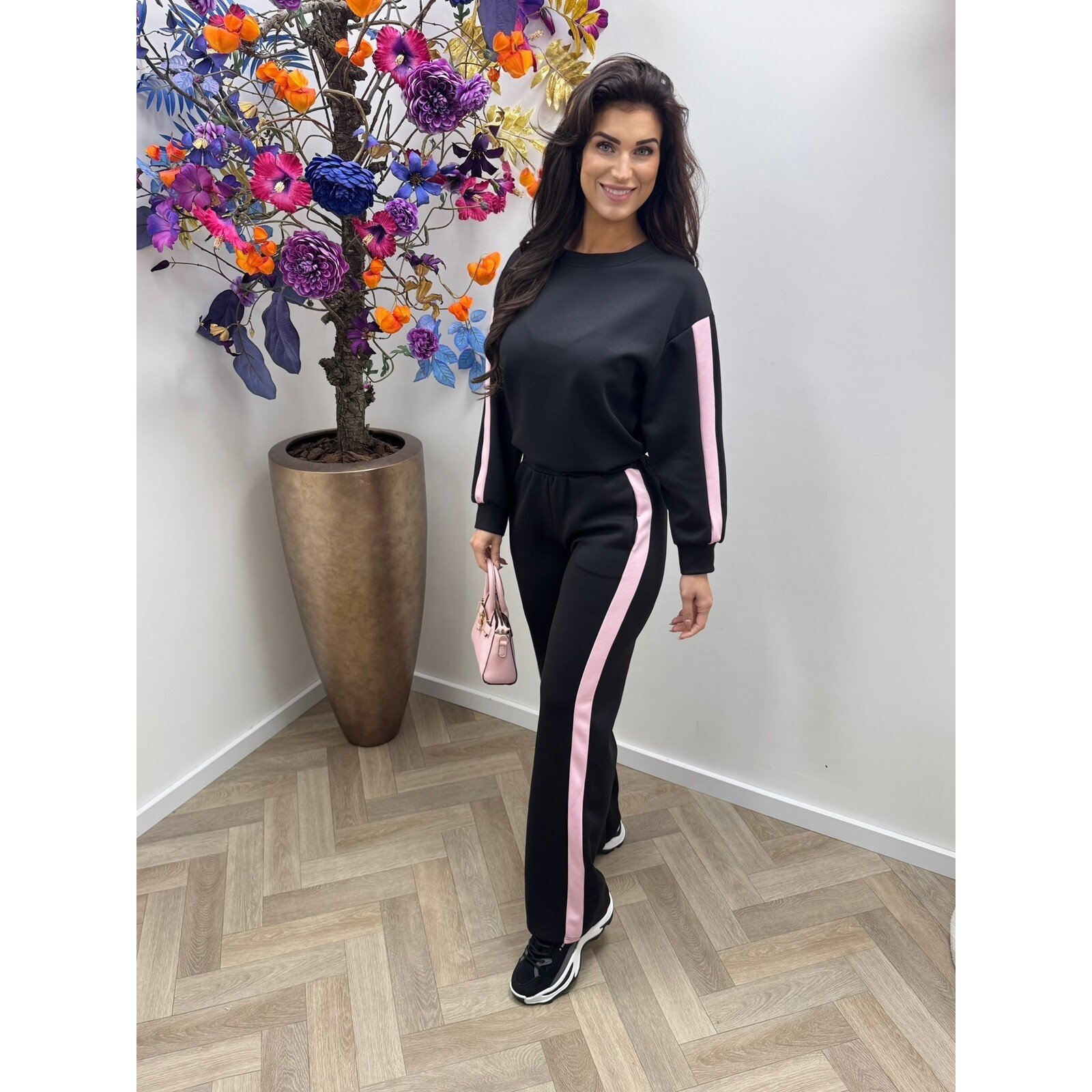 2 delig joggingspak Senna Bies Black