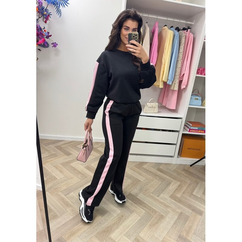 2 delig joggingspak Senna Bies Black