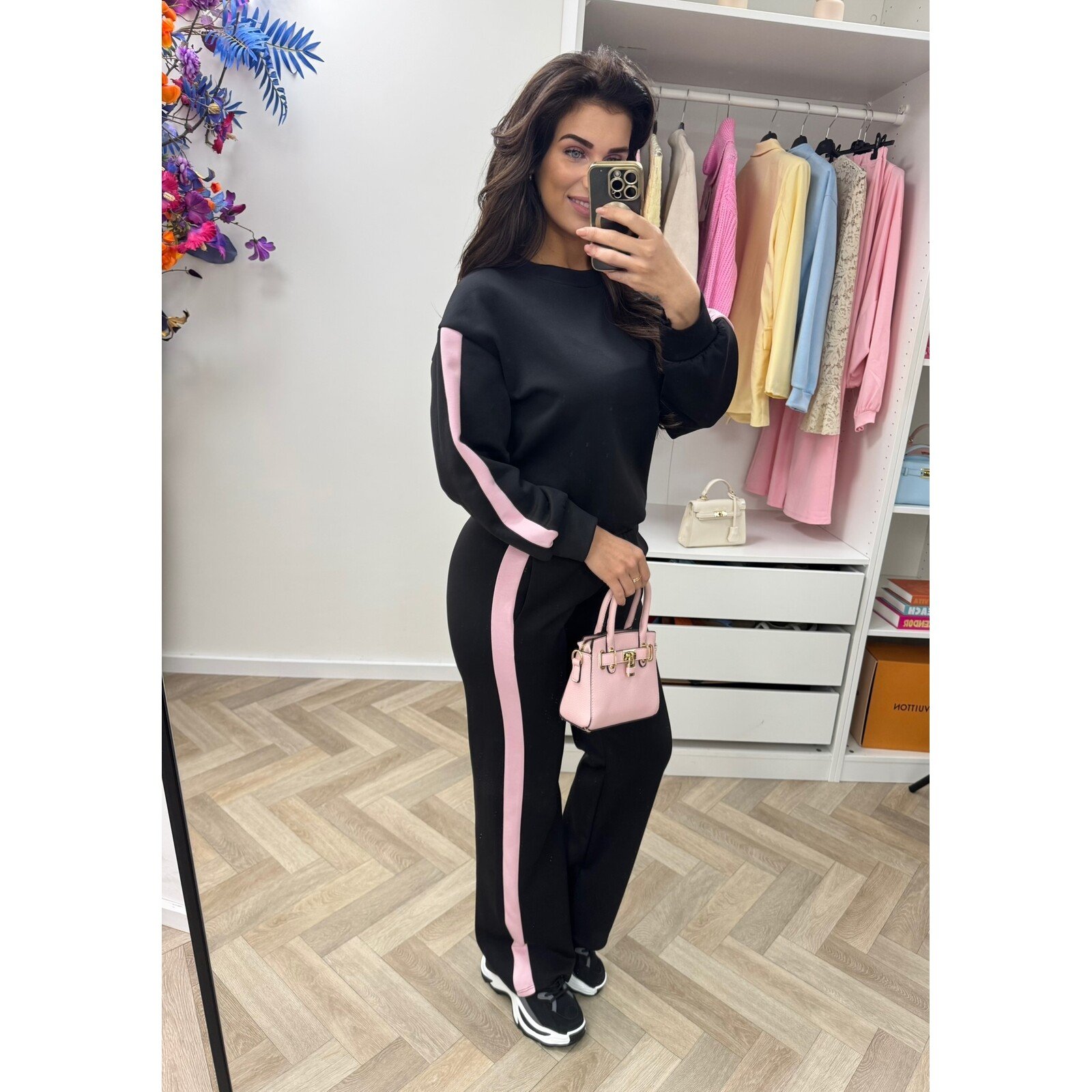 2 delig joggingspak Senna Bies Black