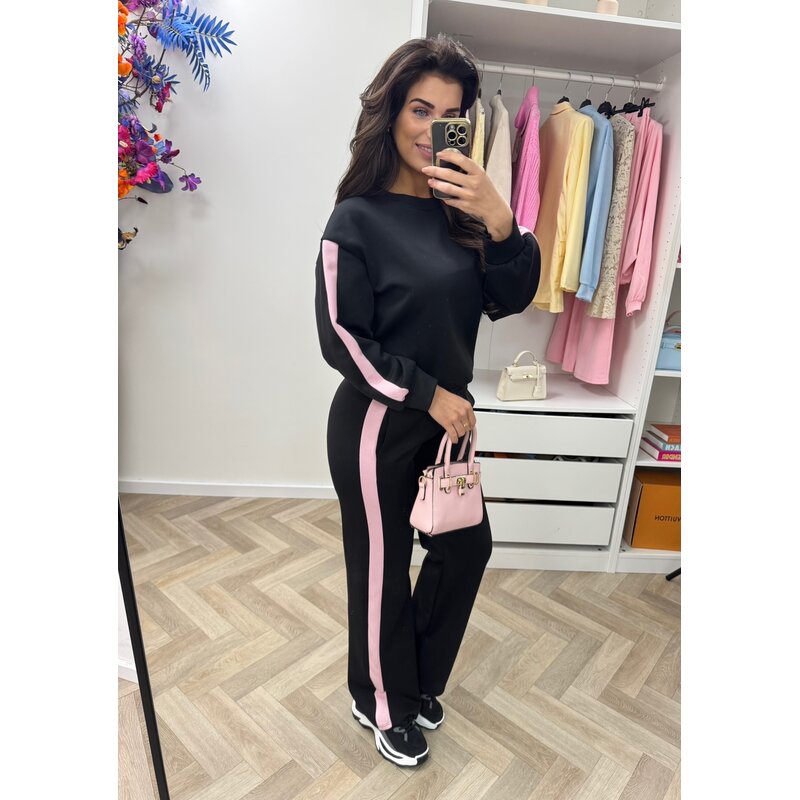 2 delig joggingspak Senna Bies Black