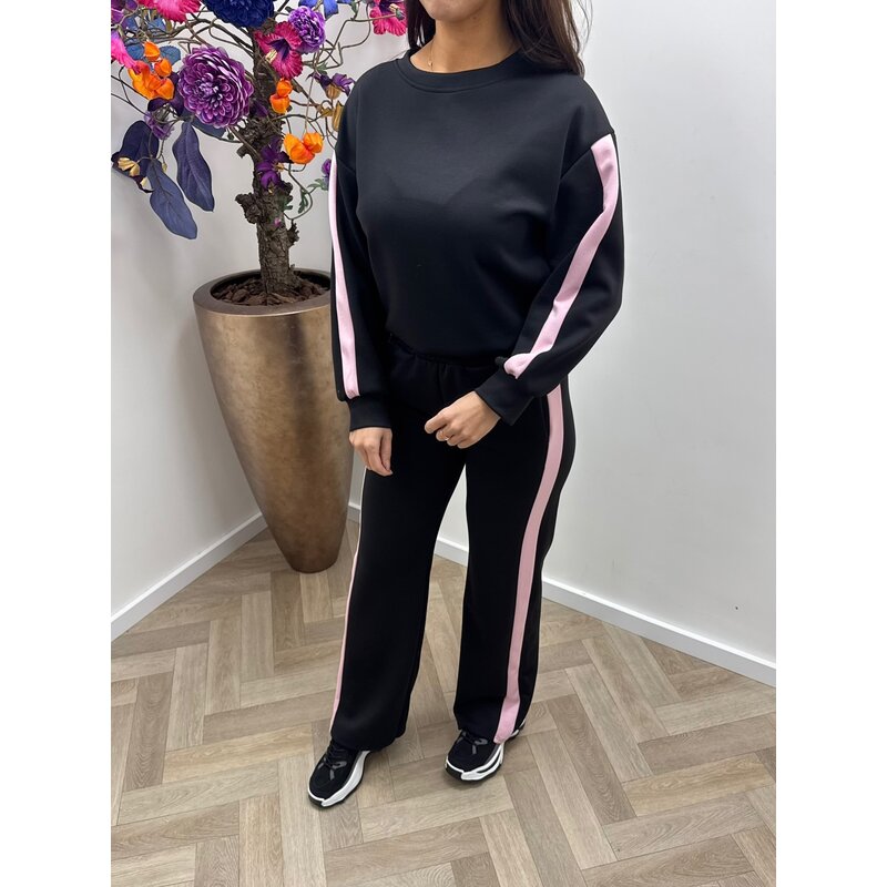 2 delig joggingspak Senna Bies Black