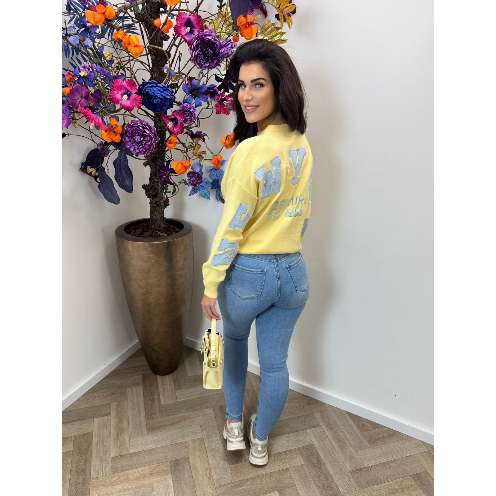 Sweater NY AM1078 Yellow