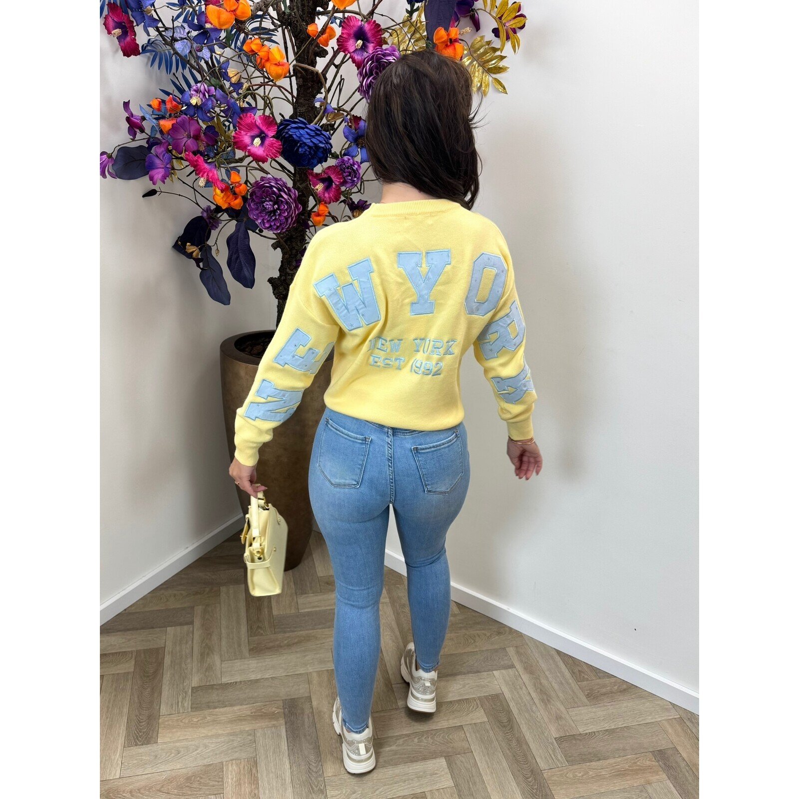 Sweater NY AM1078 Yellow
