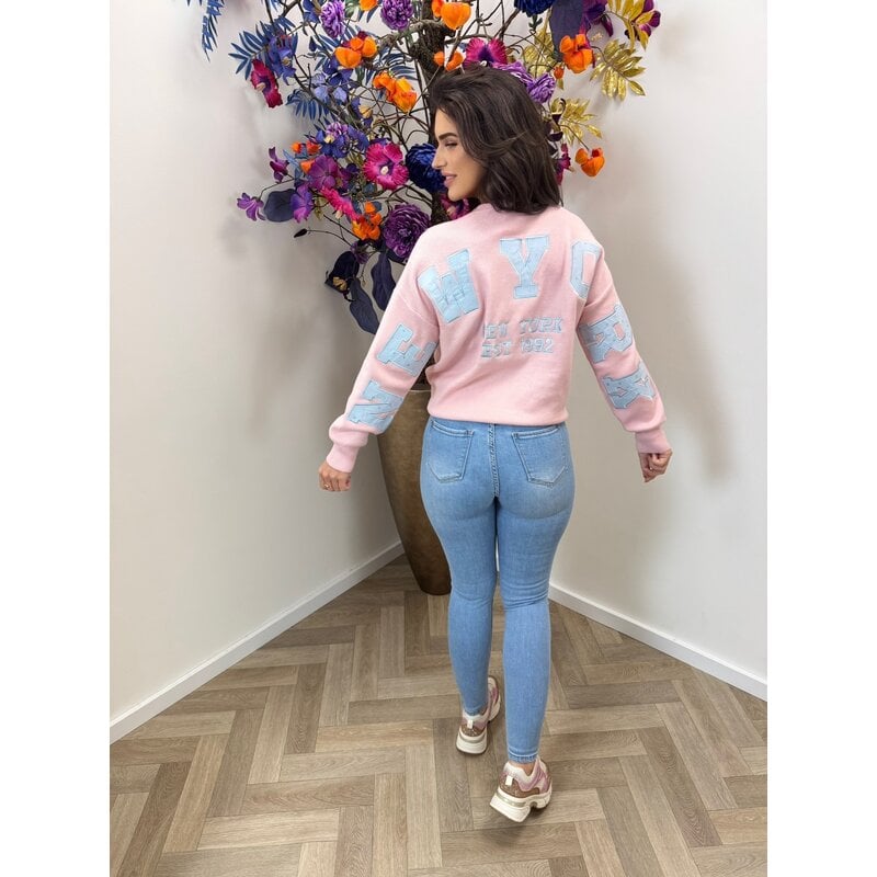 Sweater NY AM1078 Pink