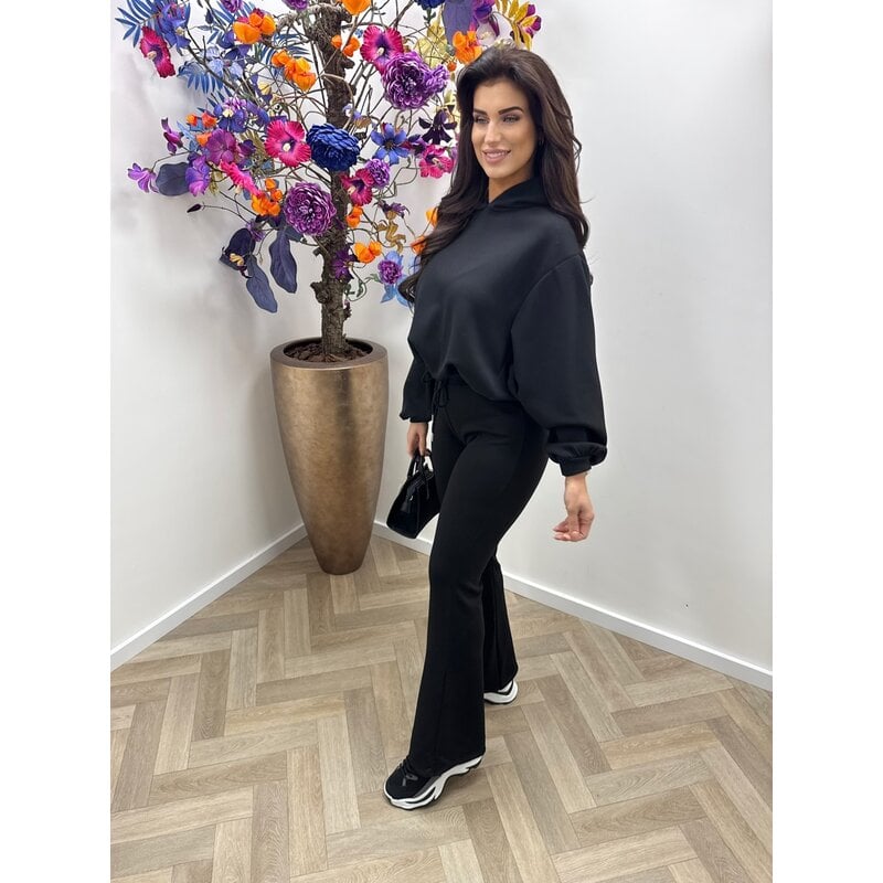 2 Delig joggingspak Basic Flair Black