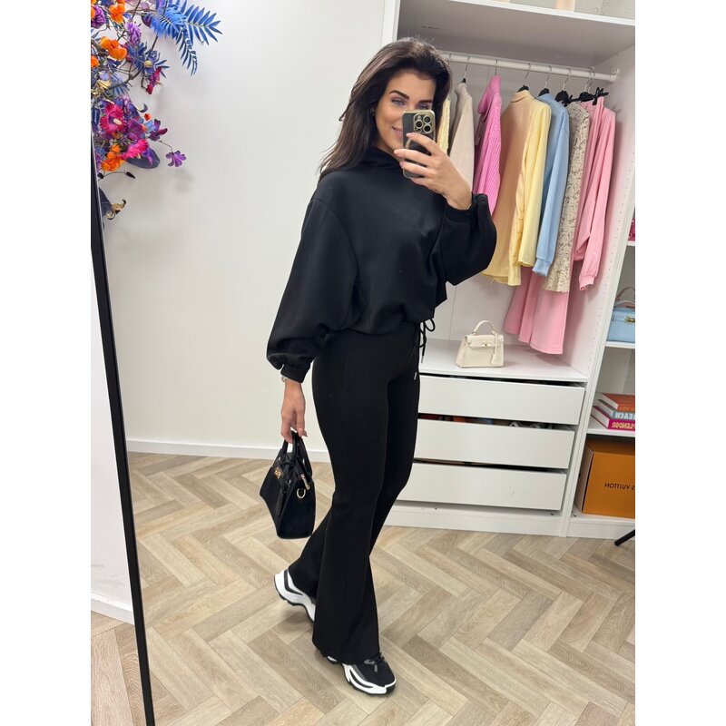 2 Delig joggingspak Basic Flair Black