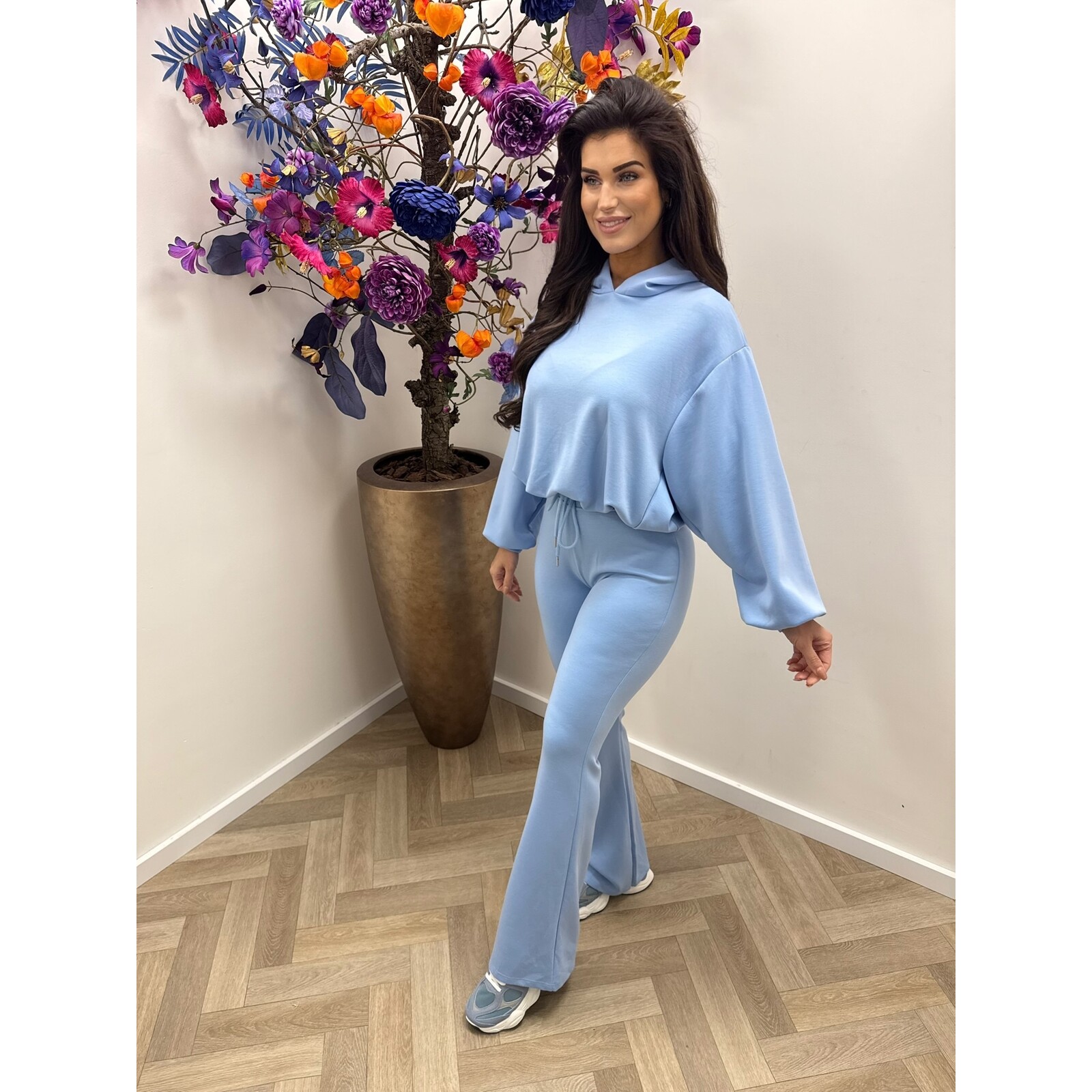 2 Delig joggingspak Basic Flair  Light blue